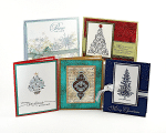 Christmas Cards Handmade - Holiday Card Set - Xmas Cards - Pack Of 5 Cards - Merry Christmas
