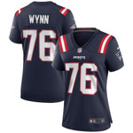 Womens New England Patriots Isaiah Wynn Navy Game Jersey