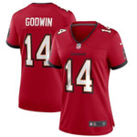 Tampa Bay Buccaneers Chris Godwin #14 2020 NFL Red womens jersey Jersey