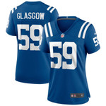 Womens Colts Jordan Glasgow Royal Game Jersey Gift for Colts fans