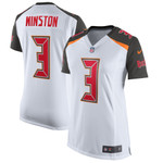 Womens Tampa Bay Buccaneers Jameis Winston White Game Jersey Gift for Tampa Bay Buccaneers fans