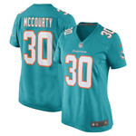 Womens Miami Dolphins Jason McCourty Aqua Game Jersey Gift for Miami Dolphins fans