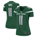 Womens New York Jets Denzel Mims Gotham Green Game Jersey Gift for New York Jets fans