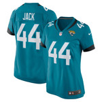 Womens Jacksonville Jaguars Myles Jack Teal Game Jersey Gift for Jacksonville Jaguars fans