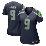 Womens Seattle Seahawks Jake Luton College Navy Game Player Jersey Gift for Seattle Seahawks fans