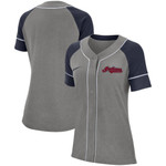 Womens Cleveland Gray Classic Baseball Jersey Gift For Cleveland Fans