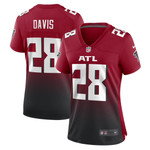 Womens Atlanta Falcons Mike Davis Red Game Jersey Gift for Atlanta Falcons fans