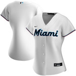 Womens Miami Marlins White Team Jersey Gift For Miami Marlins Fans