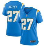 Womens Los Angeles Chargers Joshua Kelley Powder Blue Game Jersey Gift for Los Angeles Chargers fans