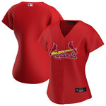 Womens St Louis Cardinals Red Alternate Team Jersey Gift For St Louis Cardinals Fans