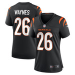 Womens Cincinnati Bengals Trae Waynes Black Game Jersey Gift for Cincinnati Bengals fans