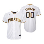 Youth Pittsburgh Pirates Custom Name Number 2020 Home White Jersey Gift For Pirates Fans