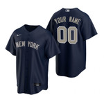 Mens New York Yankees Personalized Name Number 2020 Alternate Navy Jersey Gift For Yankees Fans
