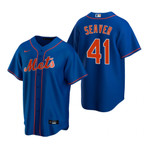 Mens New York Mets #41 Tom Seaver 2020 Alternate Royal Blue Jersey Gift For Mets Fans