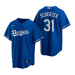 Mens Los Angeles Dodgers #31 Max Scherzer Alternate Royal Jersey Gift For Dodgers Fans