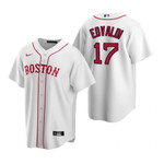 Mens Boston Red Sox #17 Nathan Eovaldi Alternate White Jersey Gift For Red Sox Fans