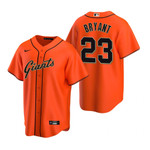 Mens San Francisco Giants #23 Kris Bryant 2020 Alternate Orange Jersey Gift For Giants Fans