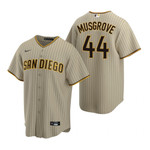 Mens San Diego Padres #44 Joe Musgrove 2020 Alternate Sand Brown Jersey Gift For Padres Fans