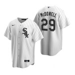 Mens Chicago White Sox #29 Jack Mcdowell Retired Player White Jersey Gift For White Sox Fans