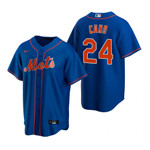 Mens New York Mets #24 Robinson Cano 2020 Alternate Royal Blue Jersey Gift For Mets Fans