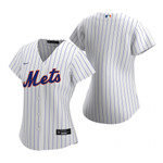 Womens New York Mets 2020 White Jersey Mlb Gift For Mets And Baseball Fans