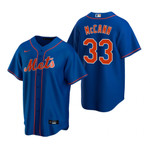 Mens New York Mets #33 James Mccann 2020 Alternate Royal Blue Jersey Gift For Mets Fans