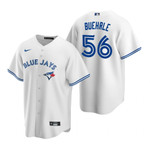 Mens Toronto Blue Jays #56 Mark Buehrle Retired Player White Jersey Gift For Blue Jays Fans