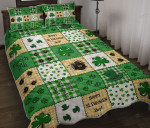 Happy St Patrick's Day Quilt Bedding Set