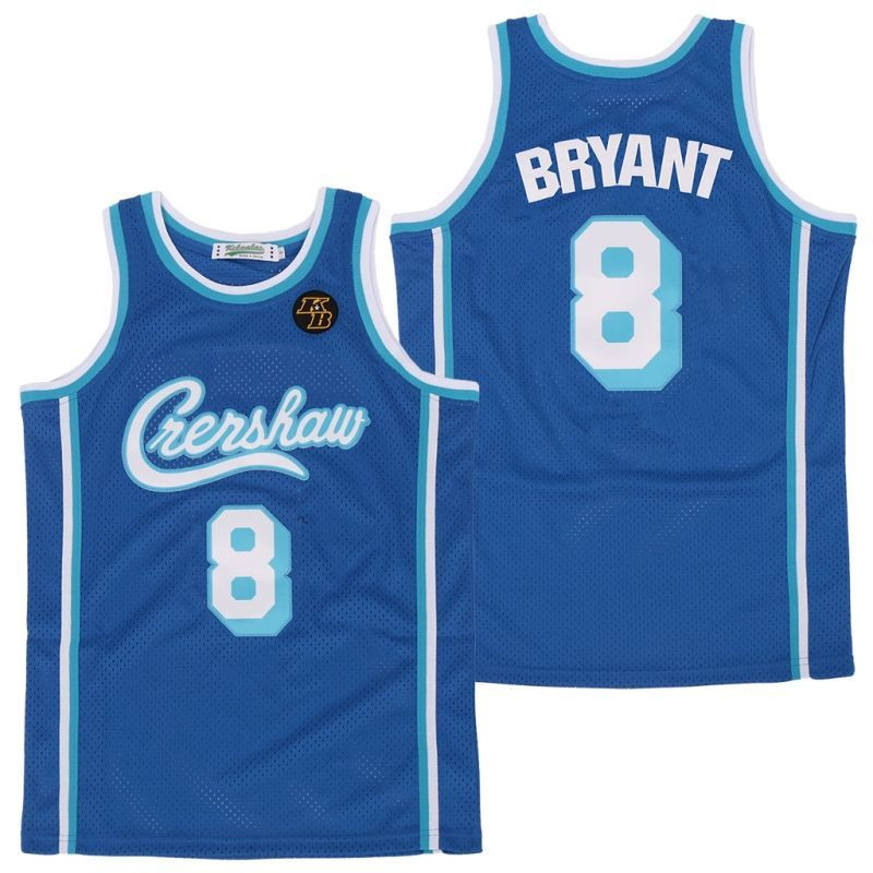 Los Angeles Lakers Crenshaw Kobe Bryant #8 NBA 2020 New Arrival blue jersey