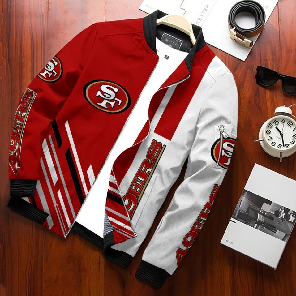 San Francisco 49Ers Bomber Jacket 077 Sport Hot Trending Hot Choice Design Beautiful