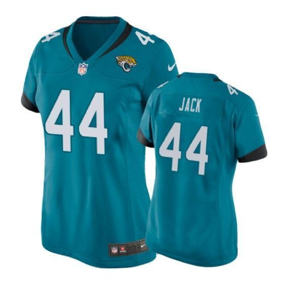 Jacksonville Jaguars Myles Jack Teal Womens Jersey