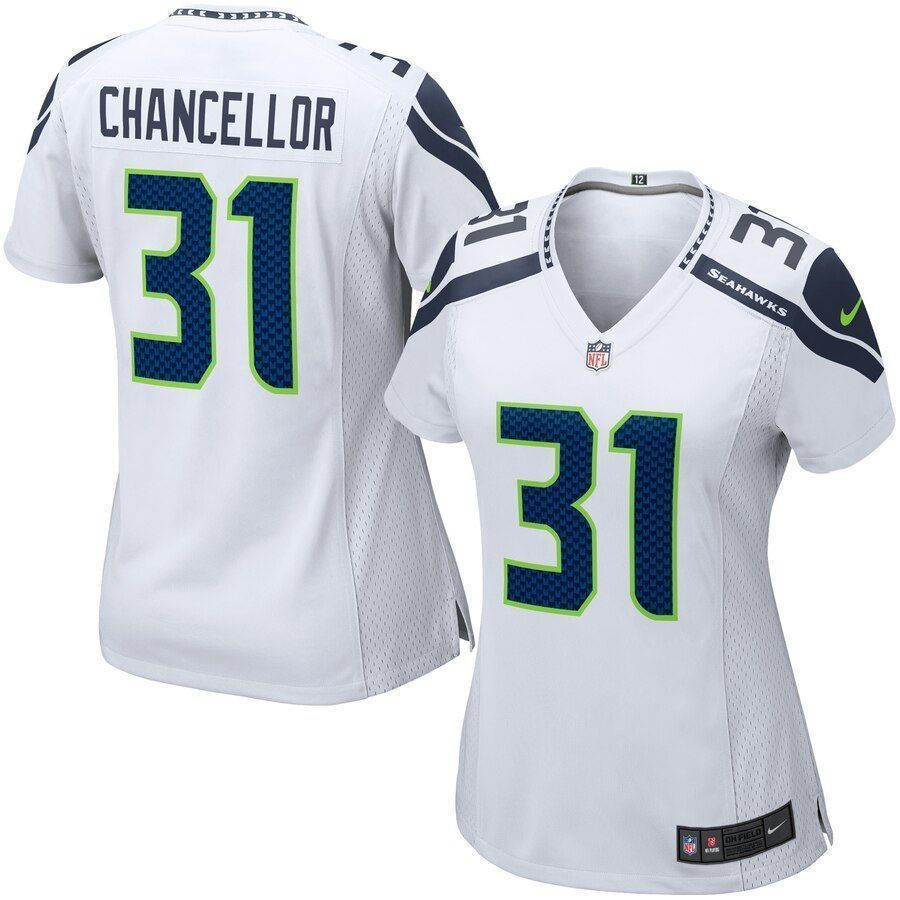 Kam Chancellor Seattle Seahawks Womens Game Jersey White 2019