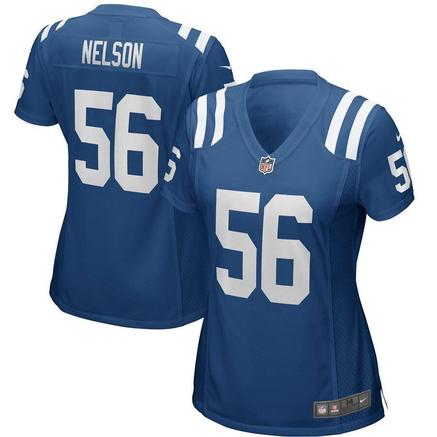 Quenton Nelson Colts Womens Game Jersey Royal 2019