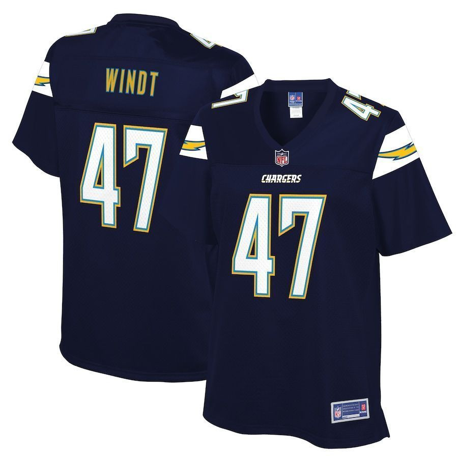 Womens Los Angeles Chargers Mike Windt Team Color Jersey