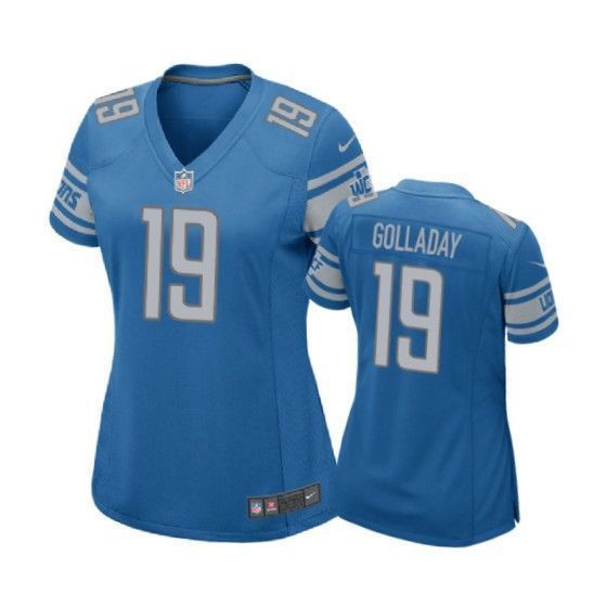 Detroit Lions Kenny Golladay Blue Womens Jersey
