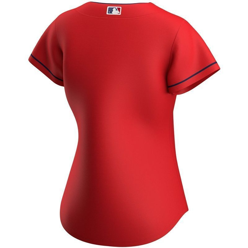 2020 MLB Personalized Custom Red Womens Custom Jersey