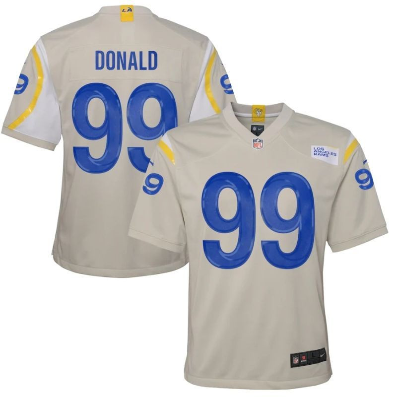 Los Angeles Rams Aaron Donald #99 NFL 2020 New Arrival Gold Womens Jersey gifts for fans