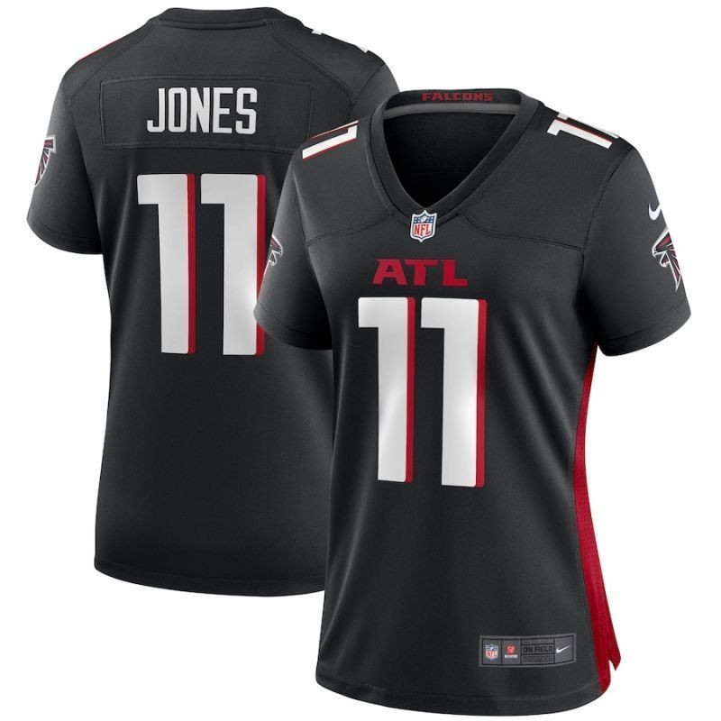 Atlanta Falcons Julio Jones #11 NFL 2020 Black Womens Jersey