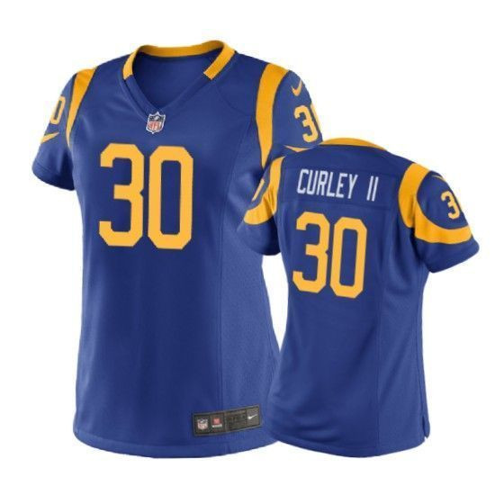 Los Angeles Rams Todd Gurley Royal Womens Jersey