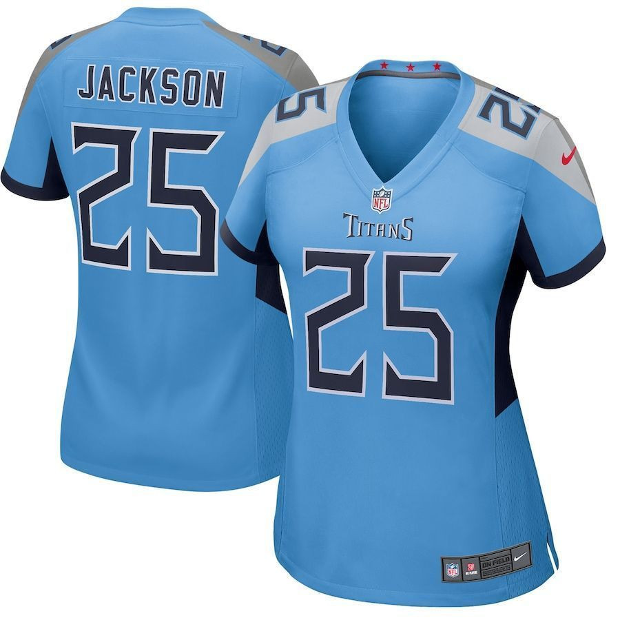 Womens Tennessee Titans Adoree Jackson Light Blue Player Game Jersey