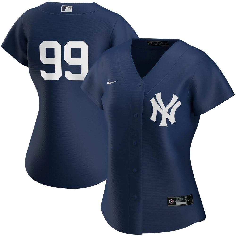 Womens New York Yankees Aaron Judge Navy 2020 Spring Training Player Jersey Gift For New York Yankees Fans