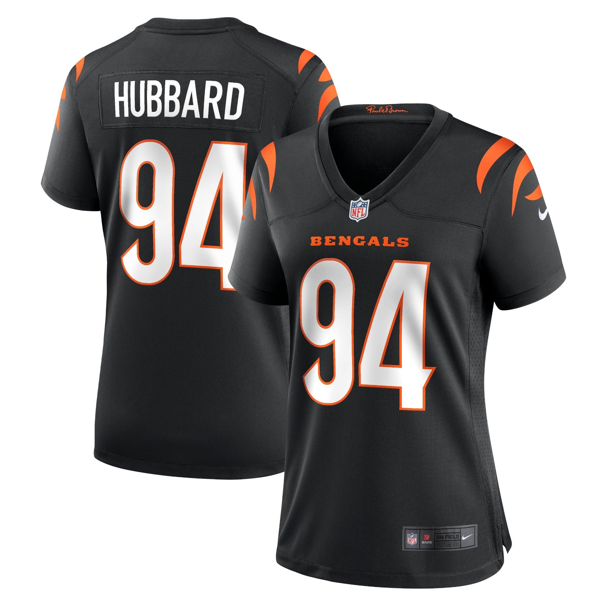 Womens Cincinnati Bengals Sam Hubbard Black Game Jersey Gift for Cincinnati Bengals fans