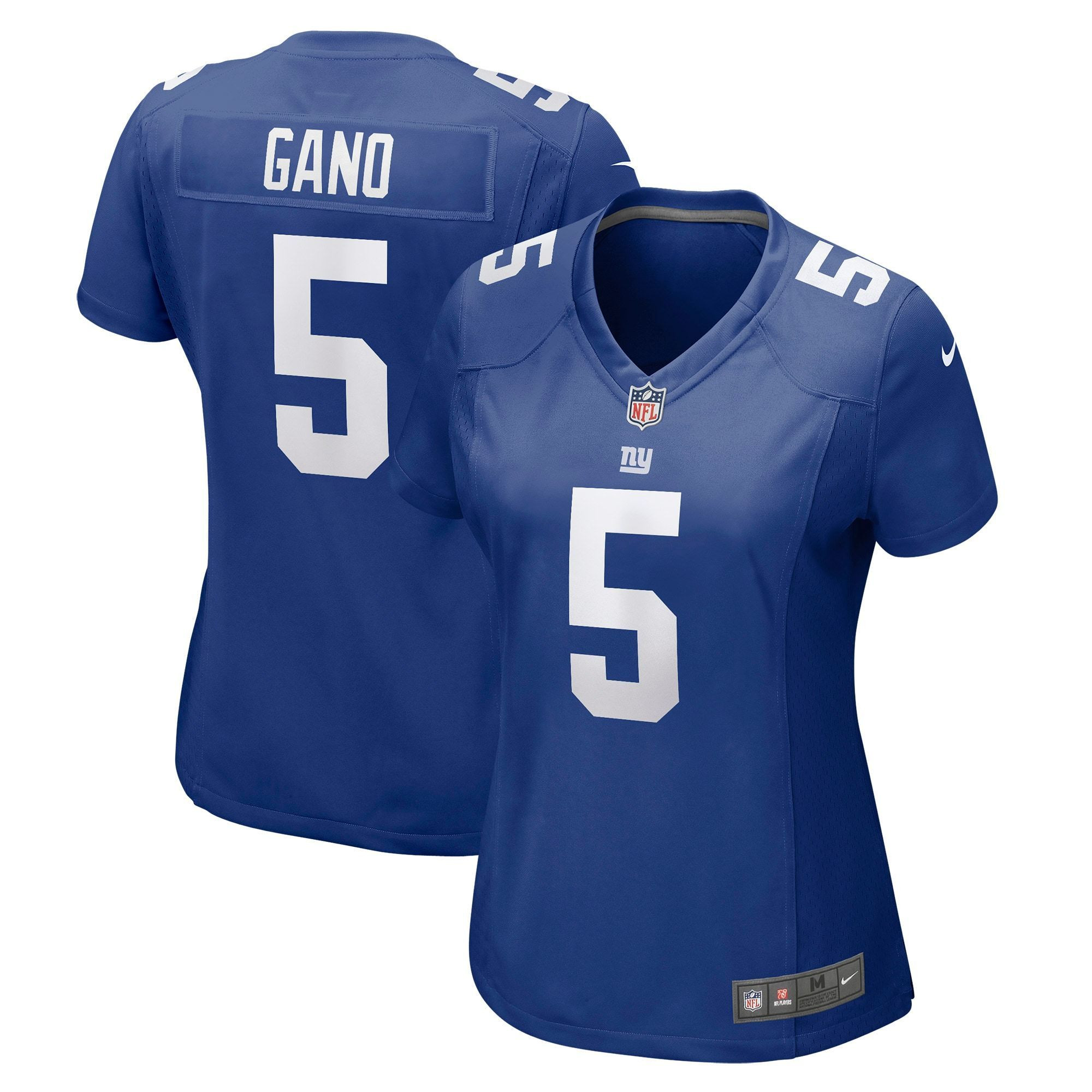 Womens New York Giants Graham Gano Royal Game Player Jersey Gift for New York Giants fans