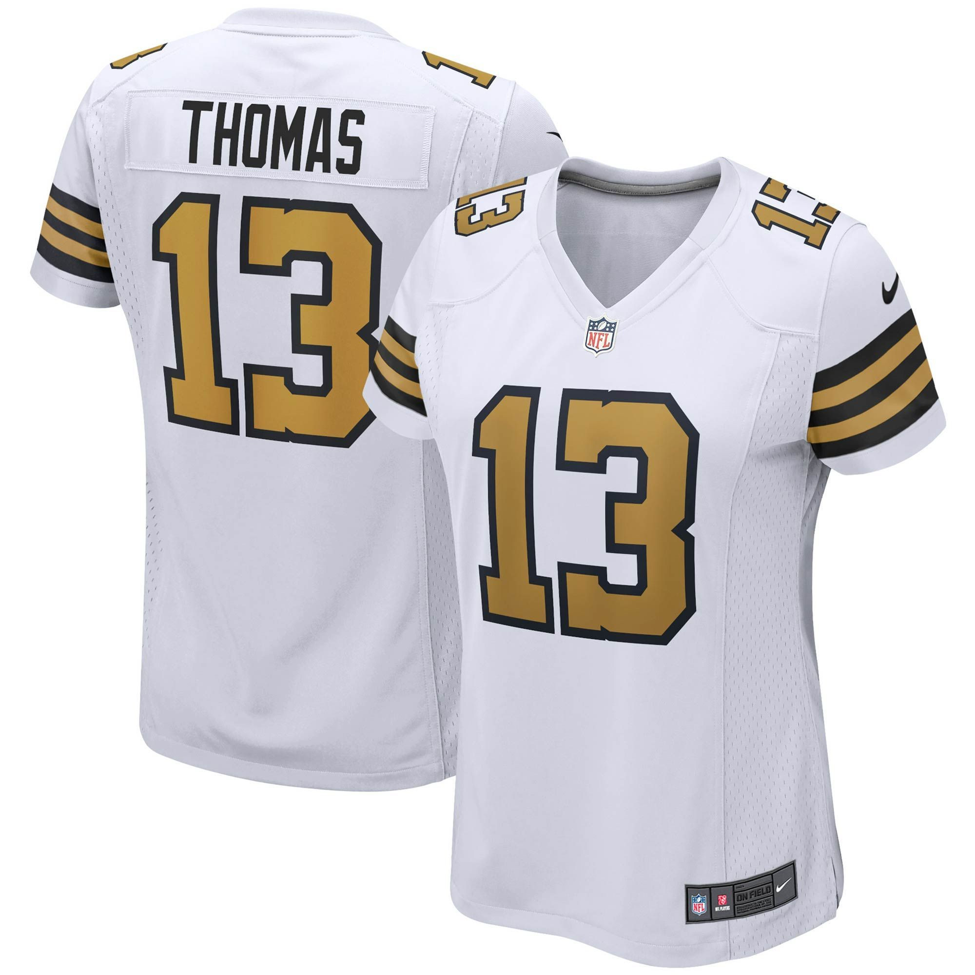Womens New Orleans Saints Michael Thomas White Alternate Game Jersey Gift for New Orleans Saints fans