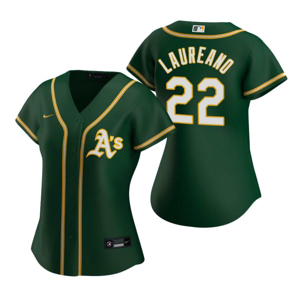 Women'S Athletics #22 Ramon Laureano Green 2020 Alternate Jersey Gift For Athletics Fan