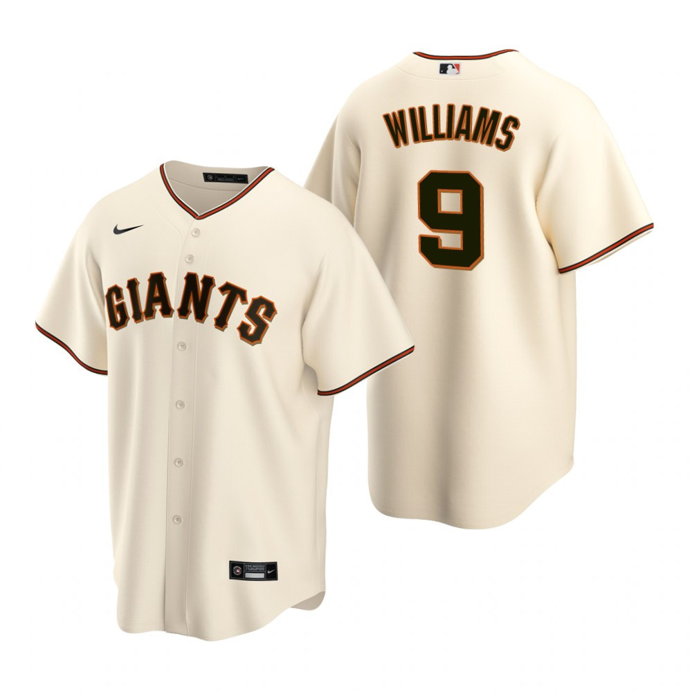 Mens San Francisco Giants #9 Matt Williams Retired Player Jersey Gift For Giants Fans