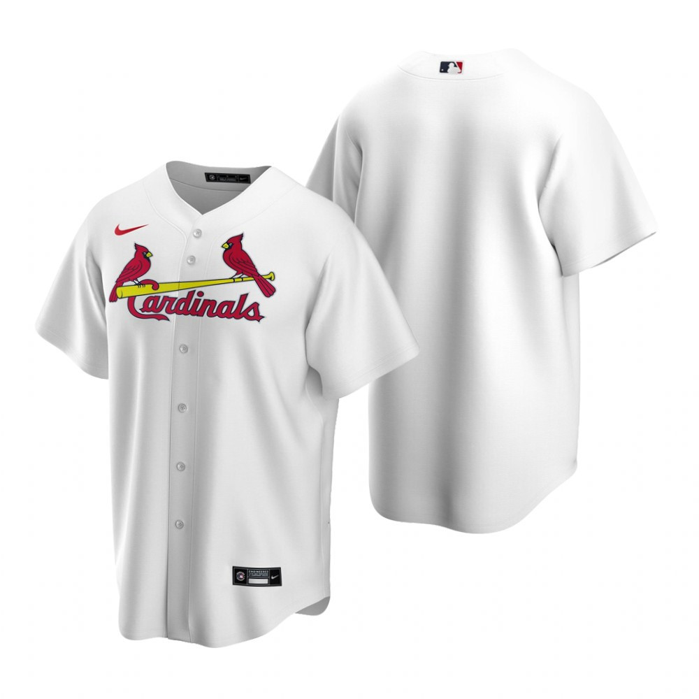 Mens St. Louis Cardinals Mlb Baseball Team White Home Jersey Gift For Cardinals Fans