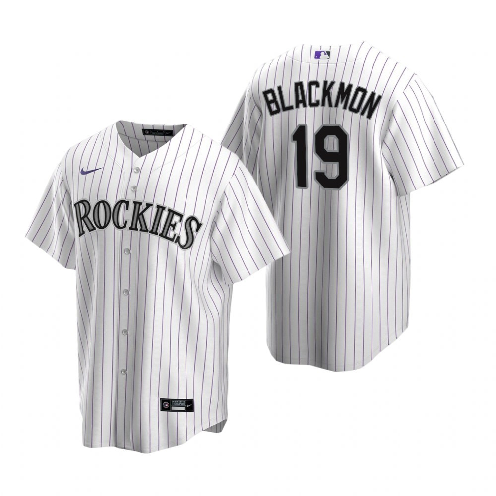 Youth Colorado Rockies #19 Charlie Blackmon Collection 2020 Alternate White Jersey Gift For Rockies Fans