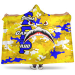 Africazone Hooded Blanket - Sigma Gamma Rho Full Camo Shark Hooded Blanket | Africazone

