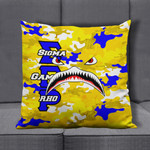 Africazone Pillow Covers - Sigma Gamma Rho Full Camo Shark Pillow Covers | Africazone
